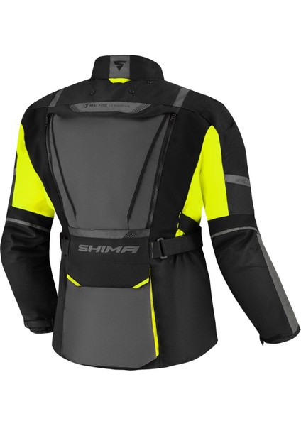 Shima Hero 2.0 Korumalı Motosiklet Montu Sarı