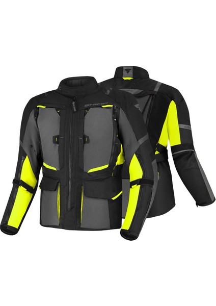 Shima Hero 2.0 Korumalı Motosiklet Montu Sarı