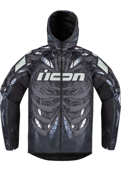 Airform Manik Rr Korumalı Motosiklet Montu Siyah Gri