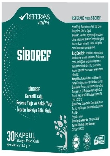 Siboref 30 Kapsül
