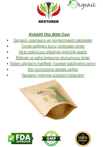 Kırkkilit Otu Bitki Çayı