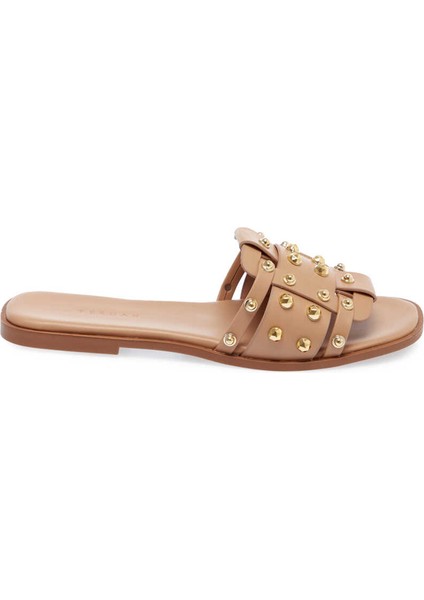 Bej Vegan Kadın Terlik - K24Y1TR67081-D67