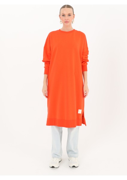 Kadın Basic Uzun Tunik -SOU10697
