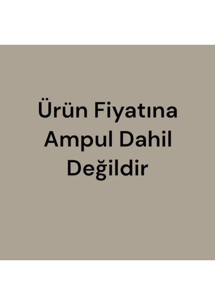 Retro Rustik Eskitme Tekli Sarkıt