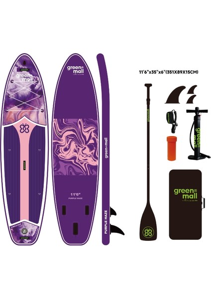 Nilo Yoga Paddle Board / Sup Board 350 Cm