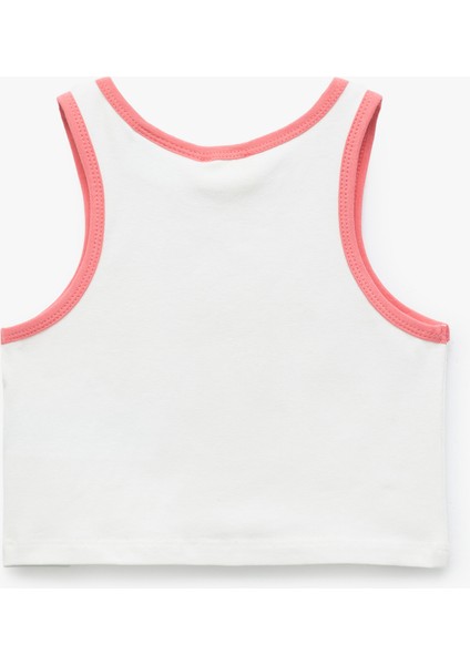 Pamuklu Lisanslı Bisiklet Yaka Baskılı Lola Bunny Atlet fiyatları