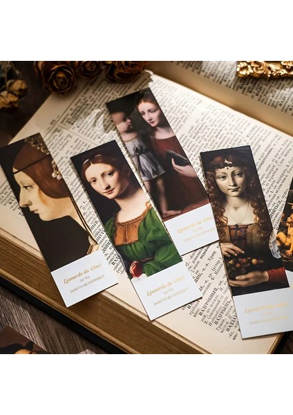 Leonardo Da Vinci Kitap Ayracı 30'lu Paket fiyatları