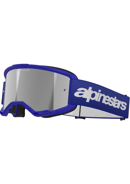 Alpinestars Vision 3 Wordmark Goggle Kross Gözlüğü Mavi