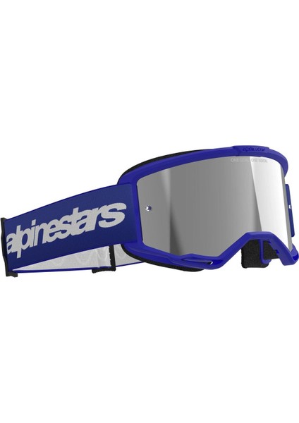 Alpinestars Vision 3 Wordmark Goggle Kross Gözlüğü Mavi modelleri