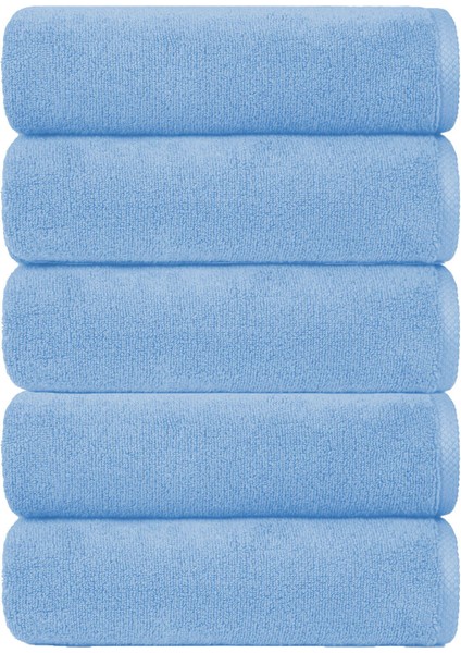 5 Li El Yüz Otel Havlusu 50X85 cm Renkli 16/1 Avs 200 gr
