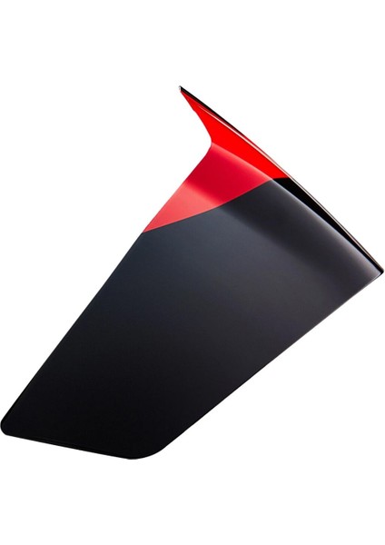 Supertech R10 Element Kask Için Yarış Spoileri Siyah Kırmızı