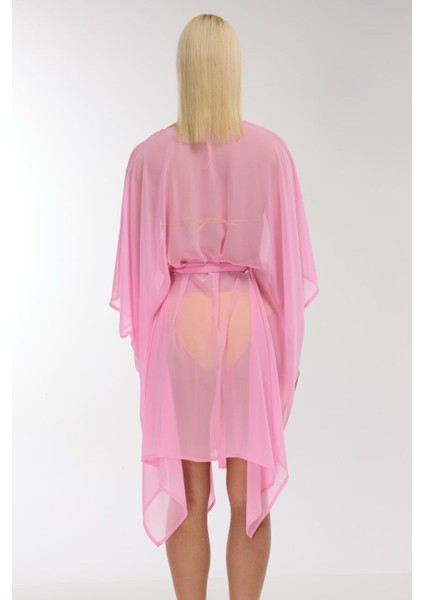 5905 Pembe Plaj Elbisesi