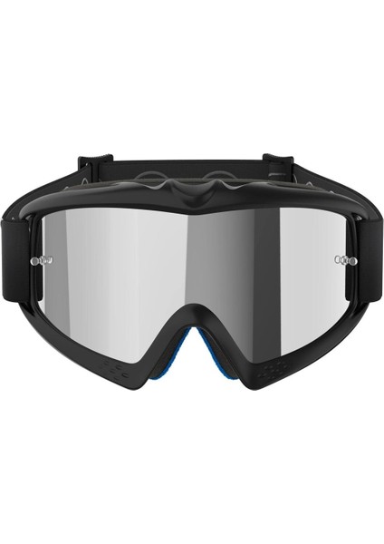Vision Youth Genç Çocuk Goggle Kross Gözlüğü Siyah Gümüş fırsatları