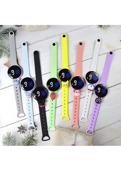 Intermax V1- V80 Su Geçirmez Figürlü Dijital Dokunmatik LED Ekran Çocuk Saati fiyatları