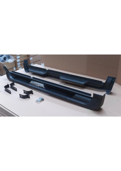 Hyundai Santa Fe 2007-2012 Oem Style Black Siyah Yan Basamak (Ithal)