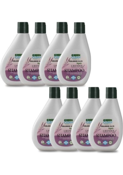 Şampuan Seti 8'li - Boyalı Saçlar - Lavanta 275 ml
