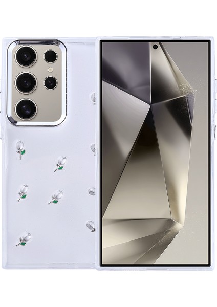 Samsung Galaxy S24 Ultra Kılıf Kutup Figürlü Lale
