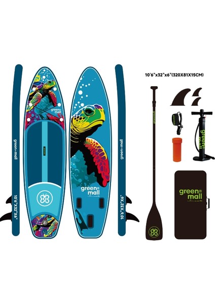 Turtle Paddle Board / Sup Board 323 Cm