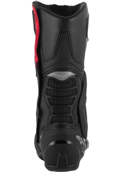 Smx-6 V3 Korumalı Motosiklet Botu Siyah Gümüş Kırmızı indirimleri