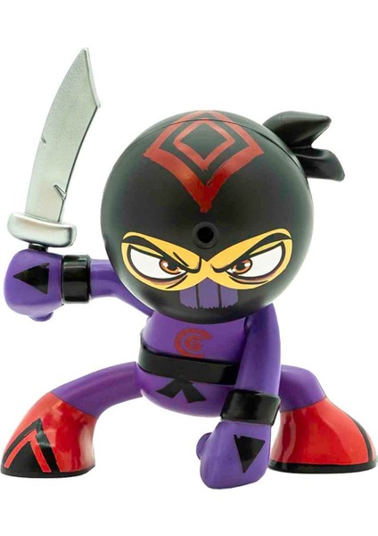 Sesli Fart Ninjas Gaz Çıkaran Sensörlü Figür S9 FAN02001 - Pungent Combatant