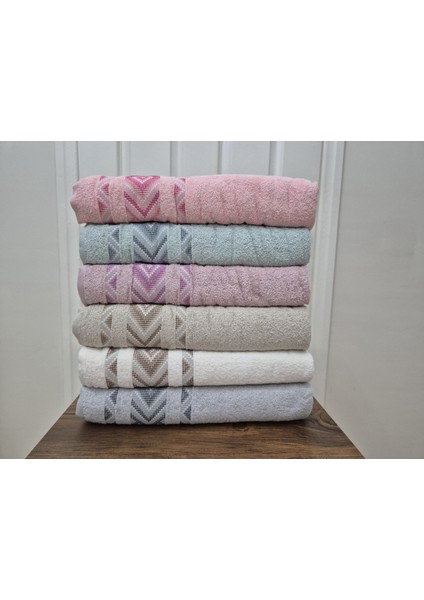 Pamuklu Büyük Boy Pembe Banyo Havlusu 90X150 cm modelleri