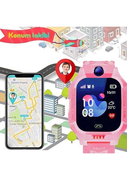 Akıllı Çocuk Saat ( Btk Kayıtlı Yerli Üretim ) fiyatları