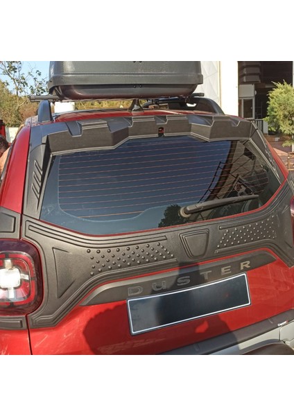 Dacia Duster Spoiler Arka Cam Üstü - Siyah (3 parça) | 2018-2024 Arası fırsatları