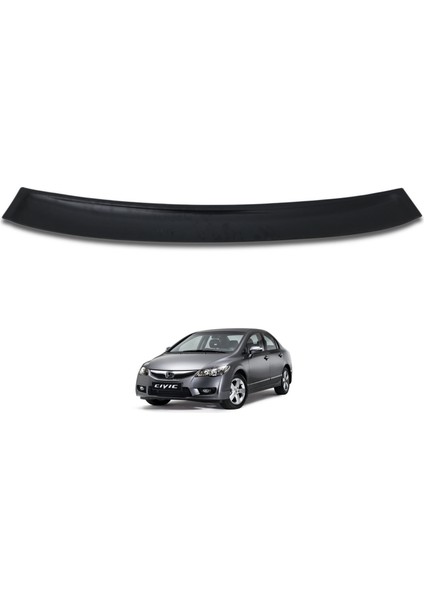 Honda Civic Spoiler Arka Cam Üstü - Siyah, İnce Tip | 2006-2011 Arası, SD fiyatları
