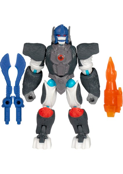 Transformers Mixmashers Optimus Primal Figür – Değiştirilebilir Parçalı Oyuncak (4+ Yaş)
