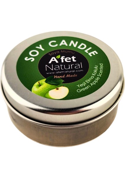 Yeşil Elma Kokulu Doğal Soya Wax fırsatları