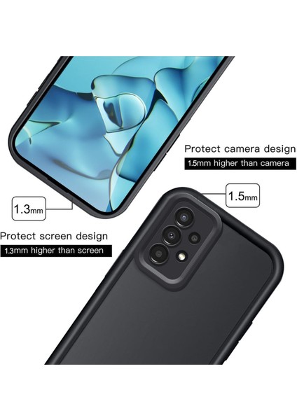 Samsung Galaxy A32 Uyumlu Kılıf Kamera Korumalı Yumuşak Dokulu Darbe Emici Bordo Silikon Kapak