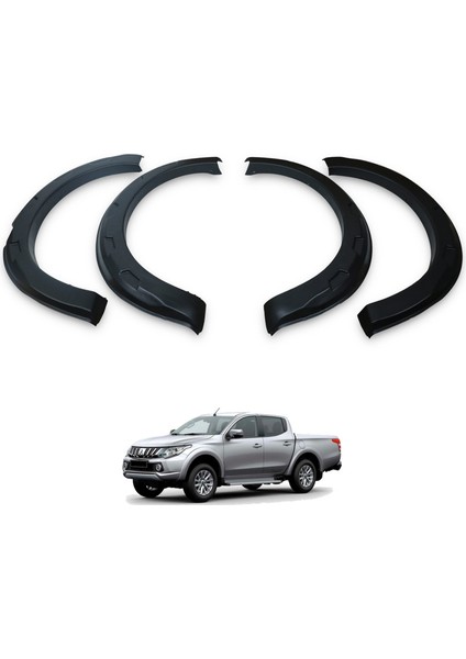 Mitsubishi L200 Dodik Seti - Çamurluk (4 Parça) | 2015-2019 Arası
