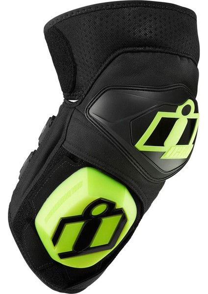 Cloverleaf 2 Diz Koruma Siyah Sarı