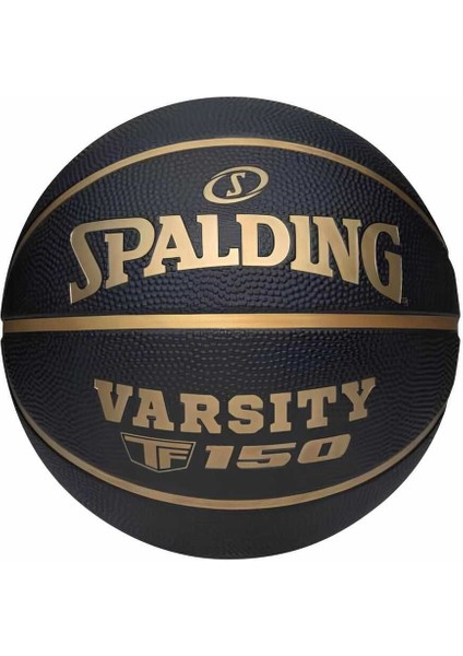 Spalding TF-150 Varsity Sz6 Black Gold Basket Topu 85270Z