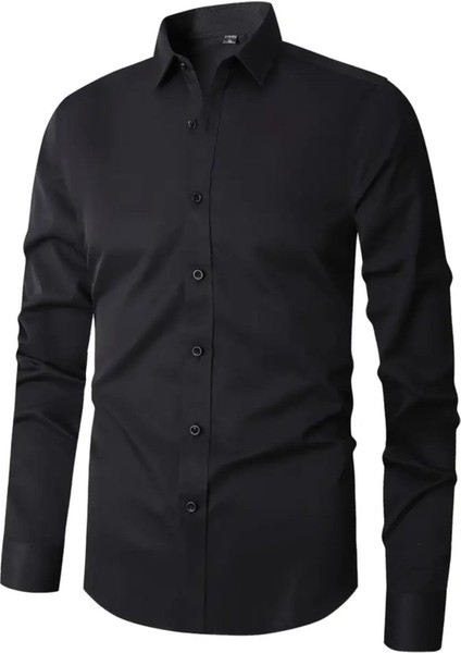 Erkek Klasik Tek Cepli Uzun Kol Gömlek BGL-ST04544 modelleri