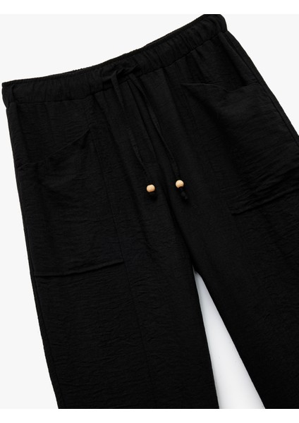 Standart Bel Cepli Dokulu Balon Fit Pantolon modelleri