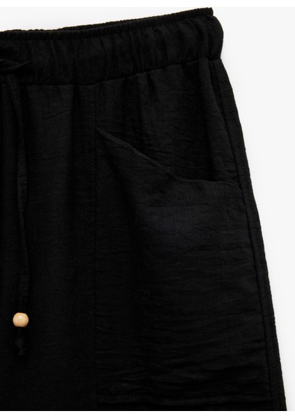 Standart Bel Cepli Dokulu Balon Fit Pantolon fırsatları
