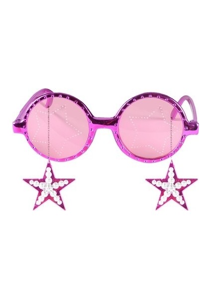 Parti Gözlük Yıldız Pembe