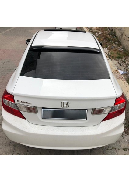 Honda Civic Spoiler Arka Cam Üstü - Siyah, İnce Tip | 2012-2016 Arası, SD indirimleri