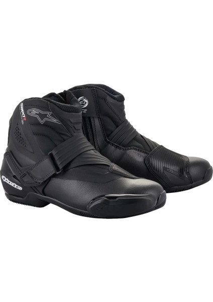 Smx-1 R V2 Korumalı Motosiklet Botu Siyah