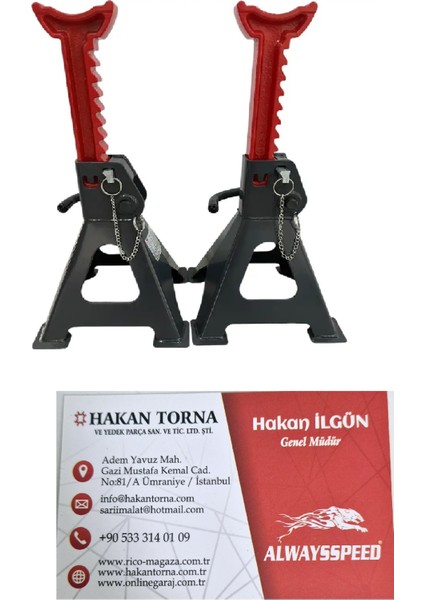 3 Ton Kriko Standı Araç Sehpası 2’li Set Araç Altı Sehpa Seti modelleri