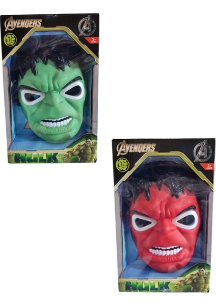 Eth Kutulu Işıklı Hulk Maske