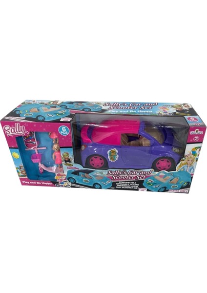 Toysan Sallys Car And Scooter Set