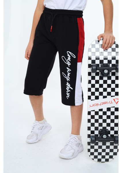 Erkek Çocuk Garni Detaylı Kapri Alt 12204 fiyatları