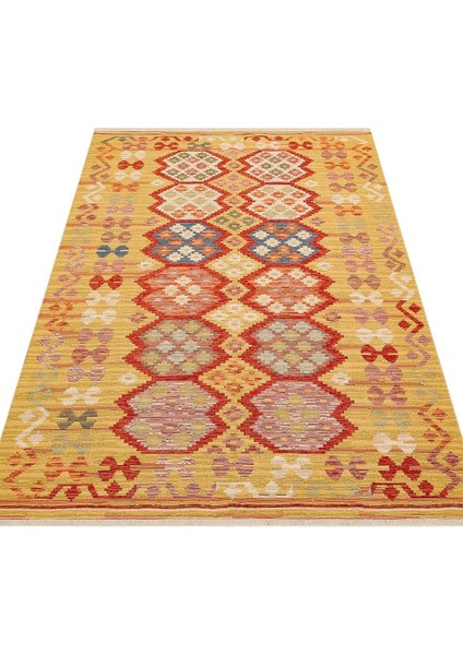 Nomad Kilim Nmd 03 Red Yıkanabilir Kilim