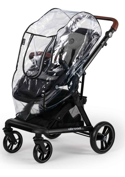 Yağmurluklu Bebek Arabası Fermuarlı Siyah Tekstil Kaplama fiyatları