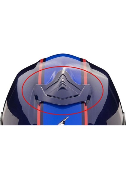 Scorpion Exo R1 Air Tepe Havalandırma Mavi