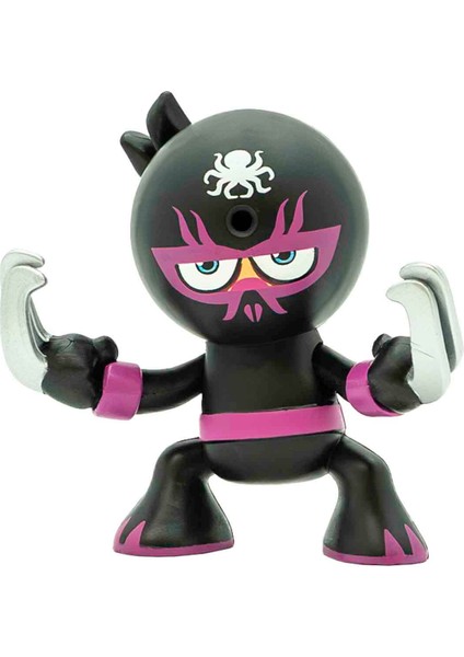 Sesli Fart Ninjas Gaz Çıkaran Sensörlü Figür S9 FAN02001 - Shadow Stinker