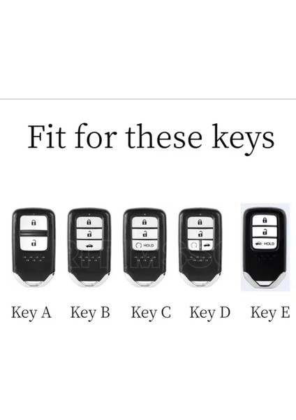 Honda Civic Fc5 Fk7 Hrv Crv City Keyless Şeffaf Anahtar Kılıfı indirimleri