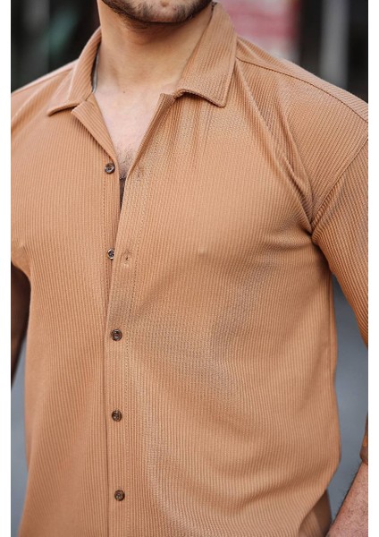 Erkek Fitilli Ottoman Şık Kesim Gömlek modelleri